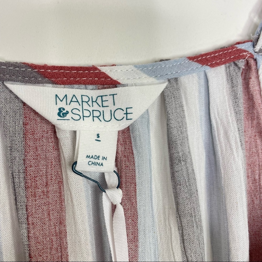 Stitch Fix l Market & Spruce Liliana Surplice Dress, Small - Picture 3 of 11